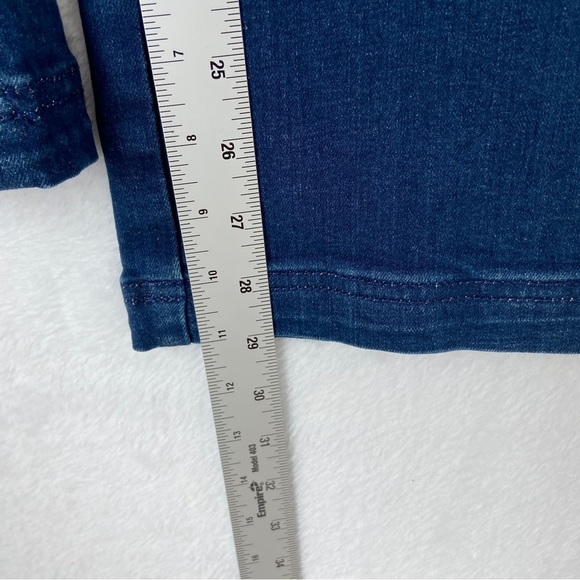 Pilcro Anthropologie Womens Blue Denim The Pier Relaxed Trouser Jeans Size 27 - Picture 9 of 16